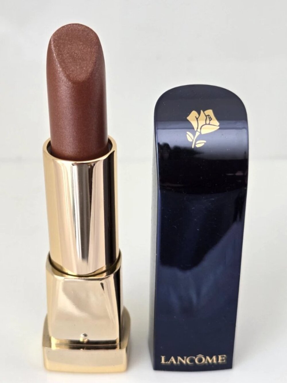 Lancome Le Rouge Absolu Lipstick in GOLDEN GIRL - New/Rare/Unboxed - FAST SHIP